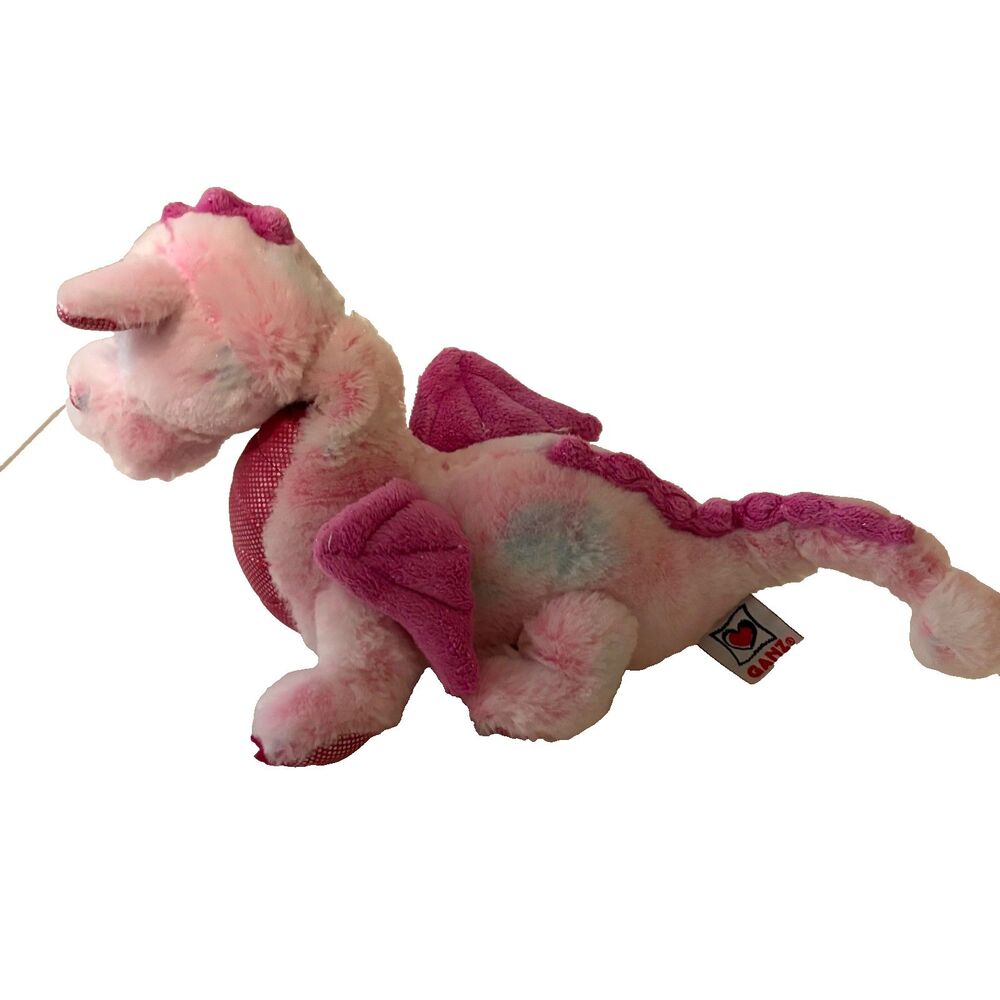 Webkinz Whimsy Dragon Plush Stuffed Animal Pink HM156 Ganz